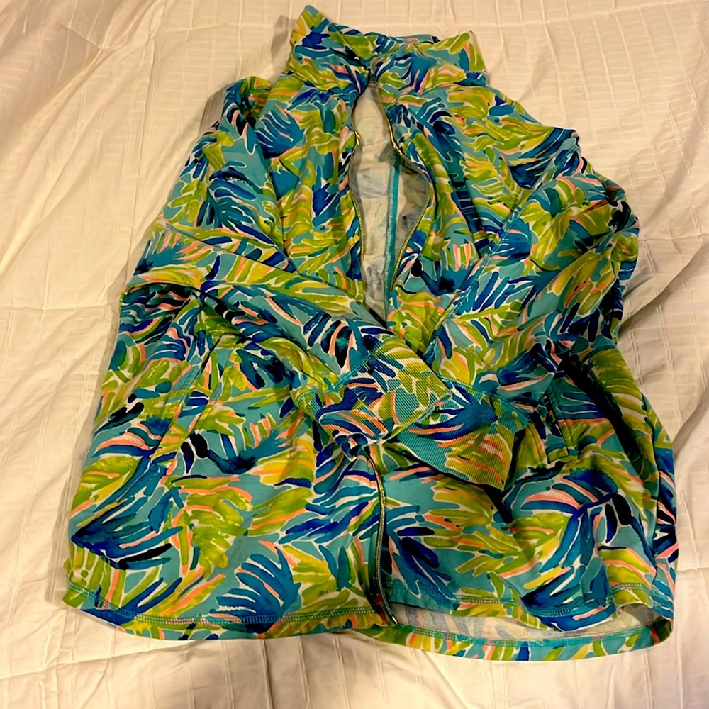 Lilly Pulitzer zip up